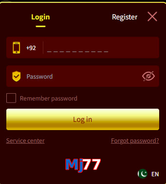 Mj77 login preview